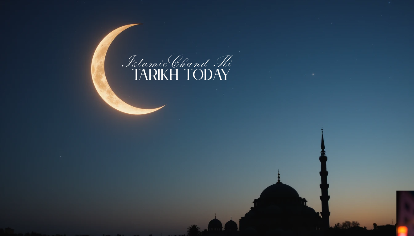 Islamic Chand Ki Tarikh Today - Current Date