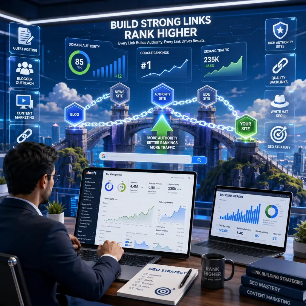 Link Building Services Company - Quality Backlinks That Convert