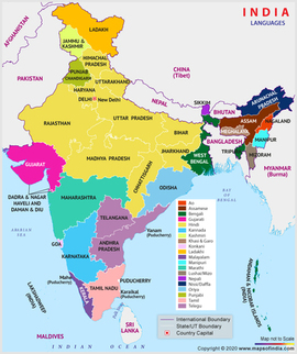 Languages ​​of India and the World